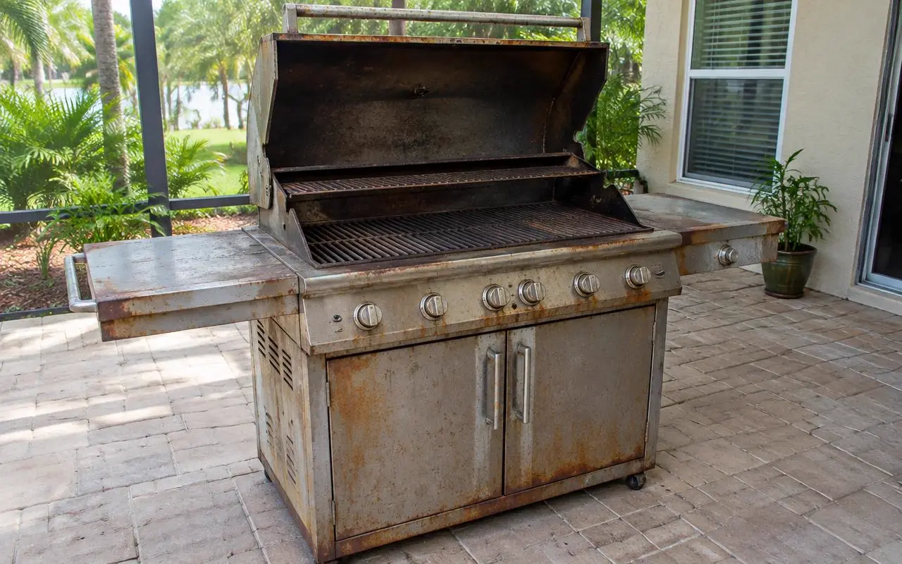 BBQ grill removal Stuart FL