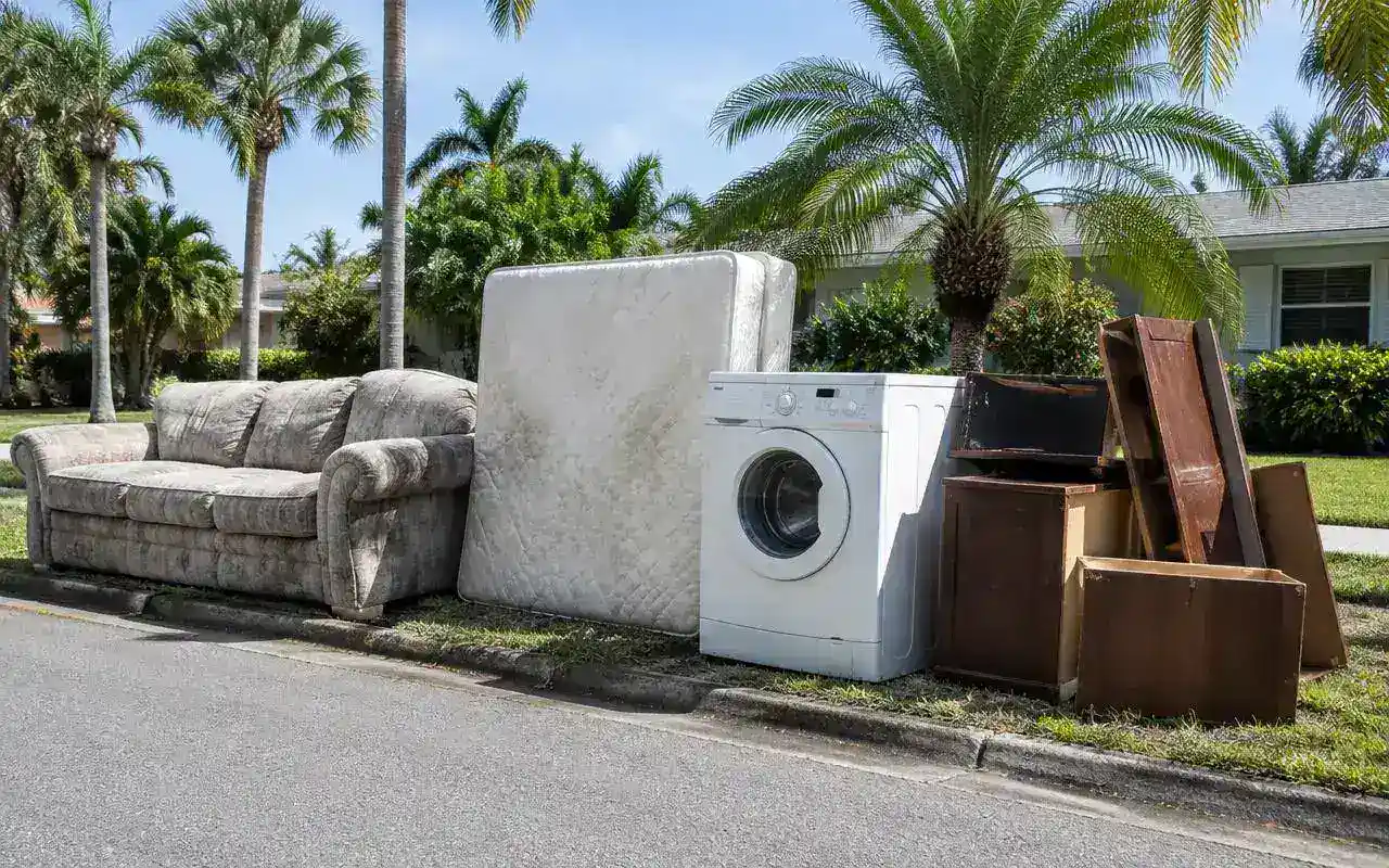 Bulk trash pickup service Palm Beach County FL
