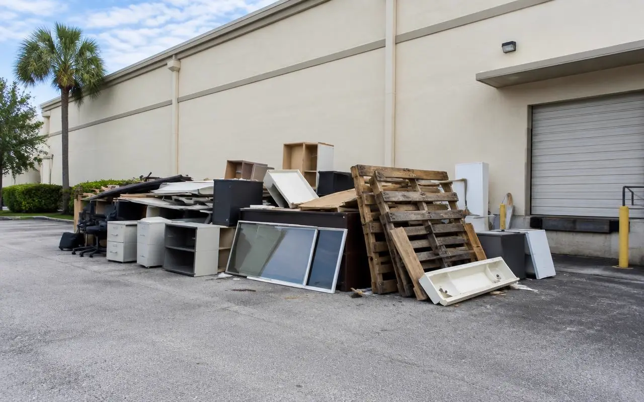 Commercial bulk trash removal Palm Beach County FL