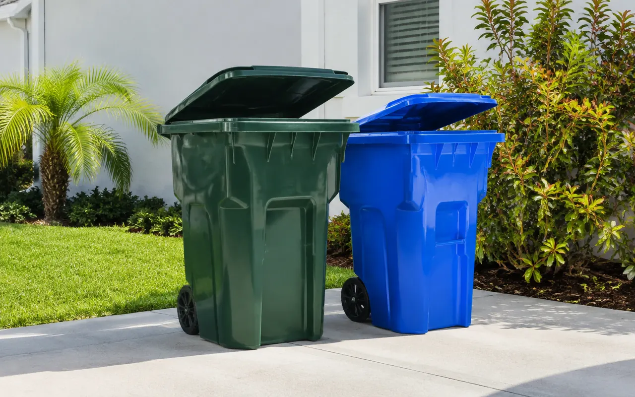 Trash can cleaning service Abacoa FL